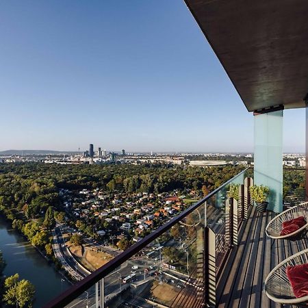 Design Apartment With Amazing View Over Vienna 2 מראה חיצוני תמונה
