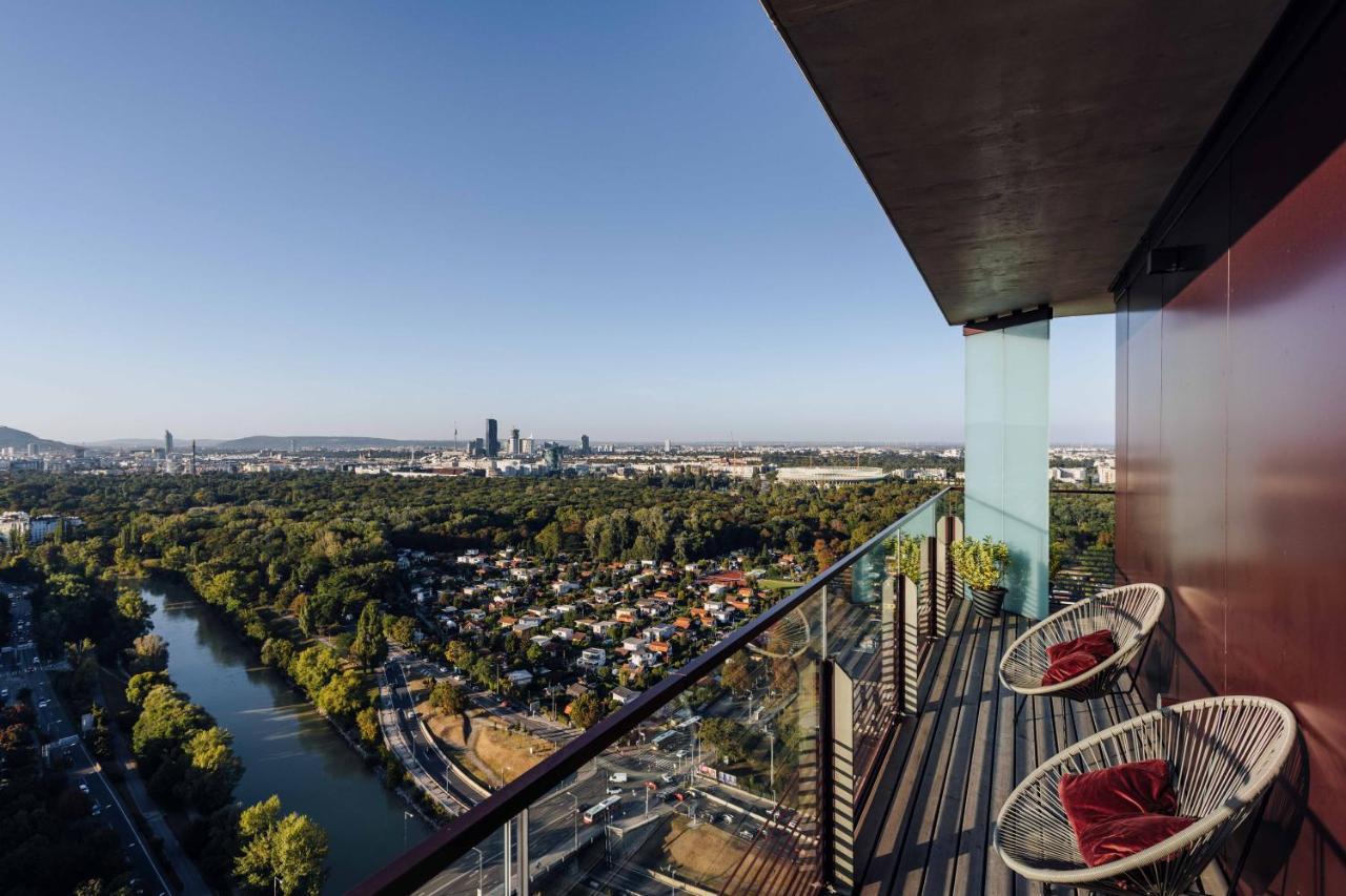 Design Apartment With Amazing View Over Vienna 2 מראה חיצוני תמונה