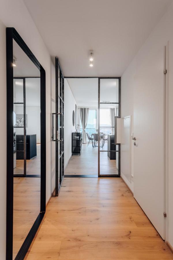 Design Apartment With Amazing View Over Vienna 2 מראה חיצוני תמונה