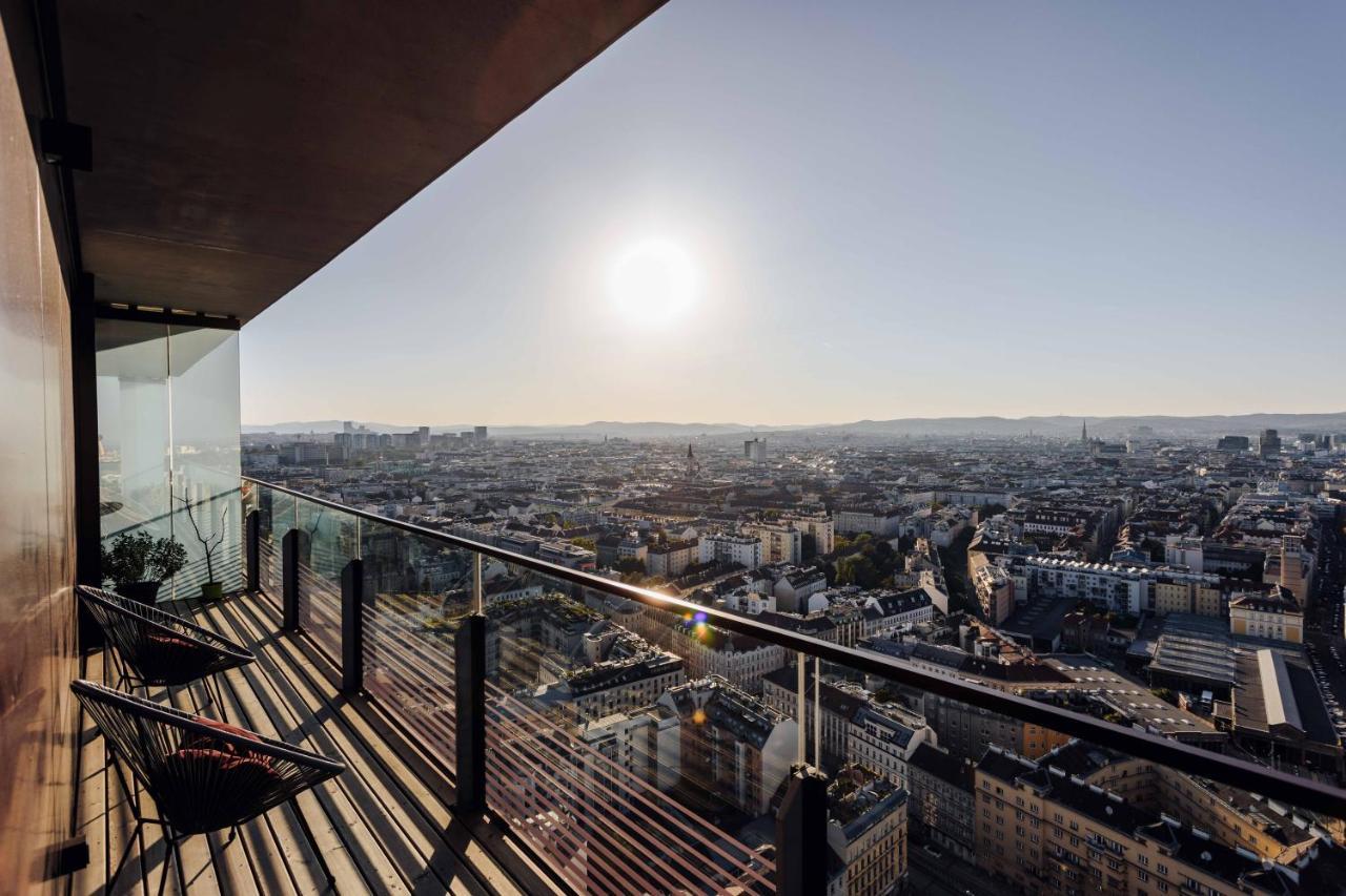 Design Apartment With Amazing View Over Vienna 2 מראה חיצוני תמונה